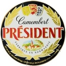 Président Camembert prírodný mäkký zrejúci syr s bielou plesňou na povrchu plnotučný 250 g