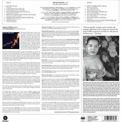 Billie Holiday & Ray Ellis And His Orchestra - Last Recording (Limited Edition) (180 g) LP