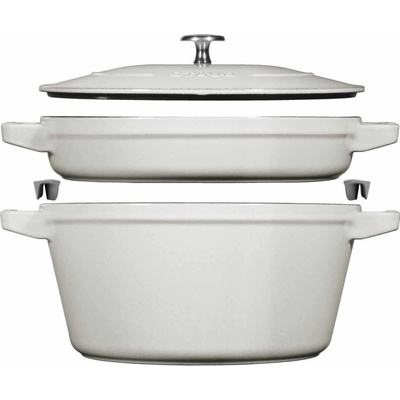 Staub Stackable 3-dielna sada White Truffle