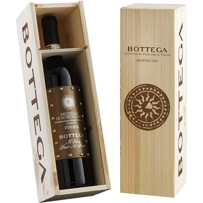 Bottega Brunello Di Montalcino 15% 0,75 l (dřevěná kazeta)