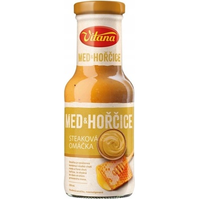 Vitana Steaková omáčka med a horčica 250ml