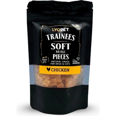 LYOPET Trainees Snack Soft Mini Pieces Chicken 100 g