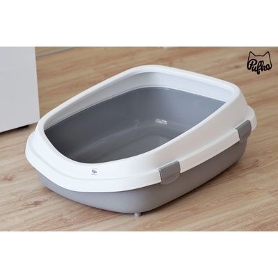Trixie Veľké mačacie WC PRIMO XXL s vyvýšeným okrajom 56 x 25 x 71 cm