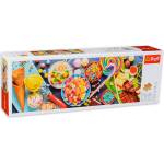 Trefl Панорамен пъзел Trefl от 1000 части - Сладки вкуснотийки (29046)