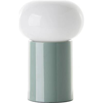 Brilliant - Настолна лампа KNUT 1xE27/25W/230V зелен/бял (BI0170)