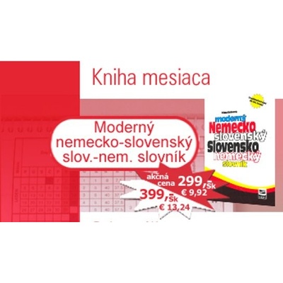 Moderný Nemecko slovenský Slovensko nemecký slovník Táňa Balcová