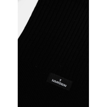 Patrizia Pepe Шал с вълна Patrizia Pepe в черно с изчистен дизайн 2F0110 K9O3A (2F0110.K9O3A)