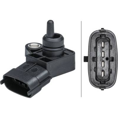 HELLA Senzor tlaku sacího potrubí 6PP009403-011