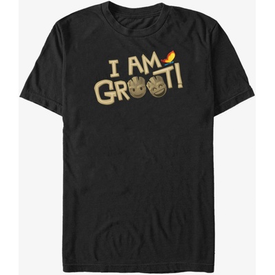 ZOOT. Fan Черна унисекс тениска I Am Groot Guardians of the Galaxy ZOOT. FAN Marvel ZOOT. Fan | Cheren | МЪЖЕ | L