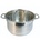 Voltz Дълбока тенджера Oliver Voltz OV51211D24, 9 л, 24х20 см, Дебело дъно, Индукция, Инокс (5OV1211D24)