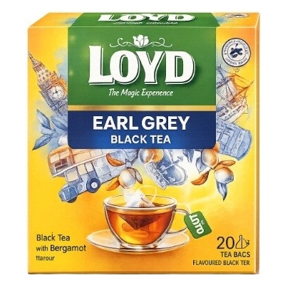 Loyd Earl Grey Black Tea 20 x 2 g
