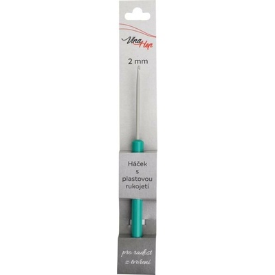 Háček s plastovou rukojetí, 2 mm