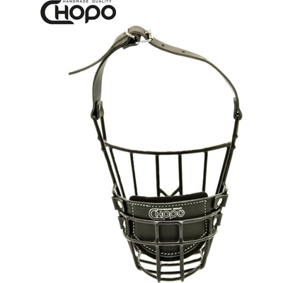CHOPO Náhubek kůže pitbul labrador čau čau staford pes