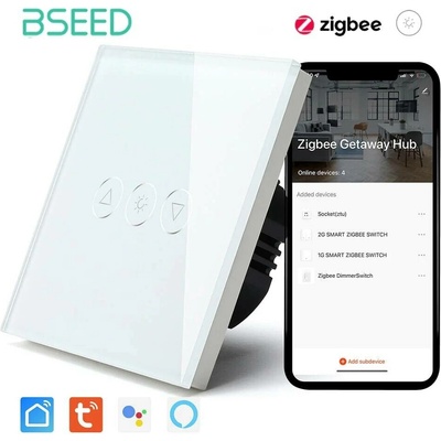 BSEED chytrý stmívač osvětlení se ZigBee Bílá