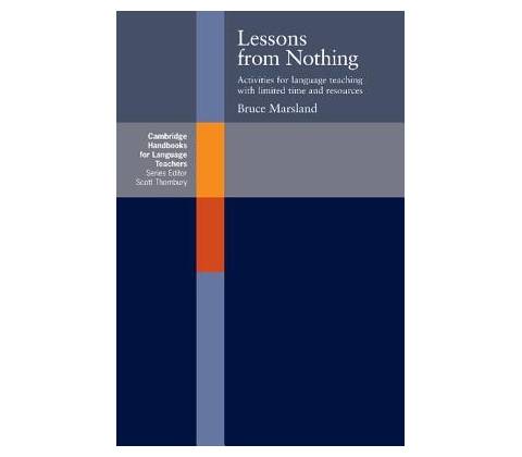 Lessons from Nothing