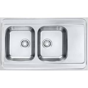 Alveus Classic Pro - Мивка 100х60 см, неръждаема стомана 1130472 (1130472) Мивка за вграждане