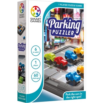 SmartGames логическа игра IQ паркирай колите