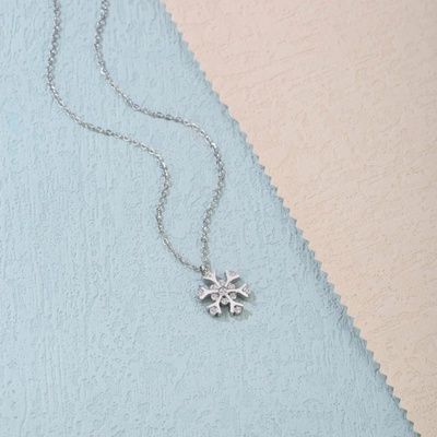 Jan Kos jewellery Řetízek s přívěskem z oceli STA-2829/SW40