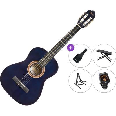 Valencia VC103 Premium SET Blue Sunburst Класическа китара с размер 3/4