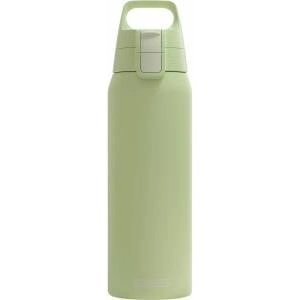 SIGG - Insulated drinking bottle - Thermos bottle Shield Therm One Eco Green carbonated drinks - Leak-proof - Dishwasher safe - BPA-free - 90% recycled stainless steel - Light green - 0.75L - 6021.00