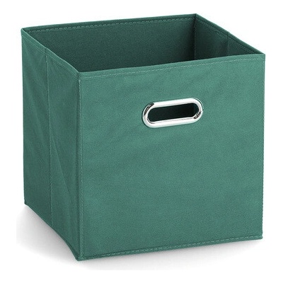 ZELLER Úložný box textilný petrol 28x28x28cm