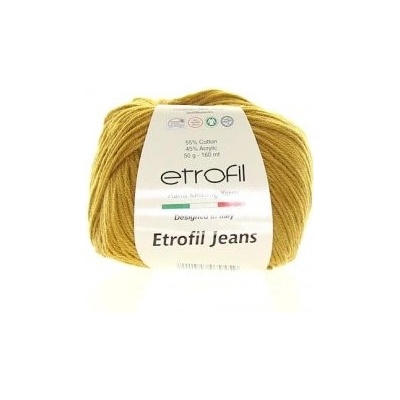Etrofil Jeans tmavě hořčicová 047