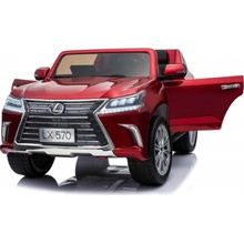 RKToys Lexus LX570 elektrické auto 4x4 lakované červená