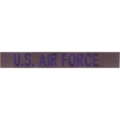 MILITARY RANGE Nášivka "U.S. AIRFORCE" OLIV modrá nit