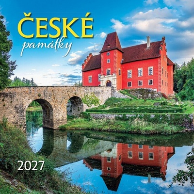 nástěnný ČESKÉ PAMÁTKY 2027