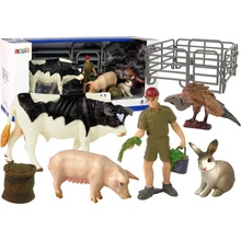 Lean Toys Veľká sada figúrok domáce zvieratká 10 položiek