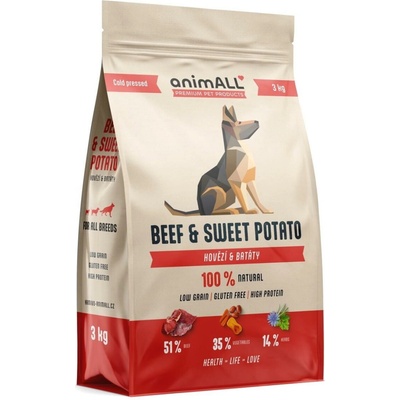 animALL Beef & Sweet Potato 3 kg