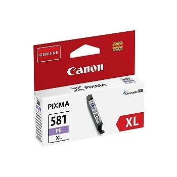 Canon CLI-581 XL PB + Canon Photo Paper Variety Pack A4 & 10 x 15cm (VP-101) (2053C001AA_0775B079AA)