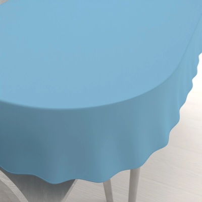 Biante oválný ubrus Rongo RG-100 Světle modrý 100x140 cm