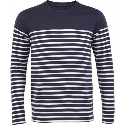 Soľs Matelot Lsl Men pánske tričko s dlhým rukávom french navy white