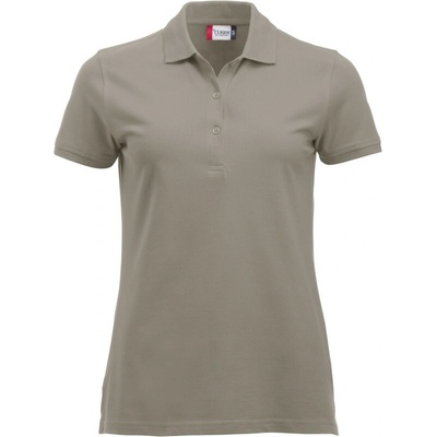 CLIQUE Polokošile Classic Marion S S těžká bavlna krátký rukáv dámská COT67824664000 silver