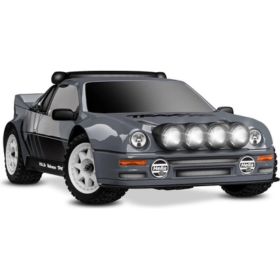 Traxxas Mini Rally Ford RS200 4WD VXL RTR sivý 1:12