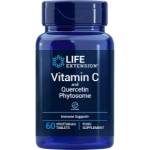 Life Extension Vitamin C and Quercetin Phytosome, витамин С с кверцетин, 60 растителни таблетки