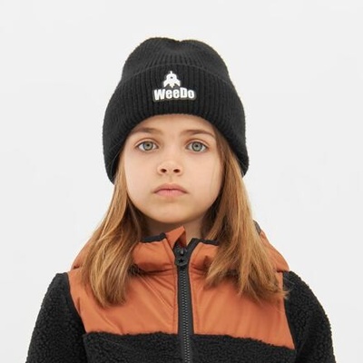 Zimní čepice s logem Weedo Beanie black