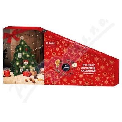 LEROS STROMEČEK ADVENTNÍ KALENDÁŘ S ČAJEM A OZDOBA