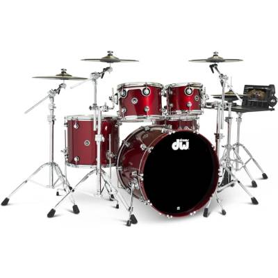 DWe 5-Piece Black Cherry Metallic Lacquer Kit