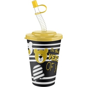 TITIZ IRIS CUTE чаша със сламка 400ml AP-9127 (AP-9127)
