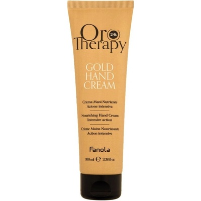 Fanola Oro Therapy 24K Gold Hand Cream vyživující a hydratační krém na ruce 100 ml