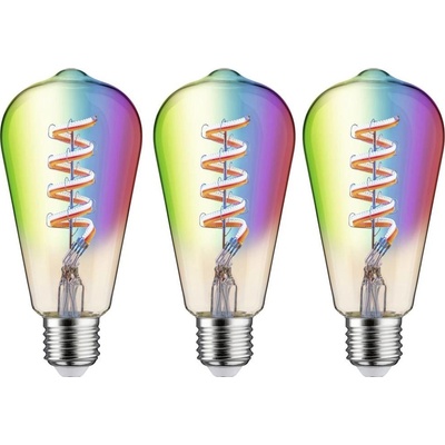 Paulmann 29164 Home LED žiarovka E27 G A G 6.3 W RGBW zlatá 29164