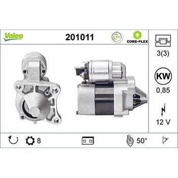 Startér VALEO 201011