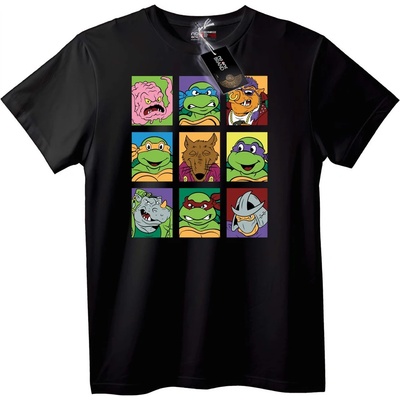 NOONEBRAND Тениска Ninja Turtles и приятели - 7XL, White
