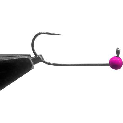 Jigovky.cz jigové hlavičky Wolframové HD Barbless Pink vel.4 1,3g 5 ks