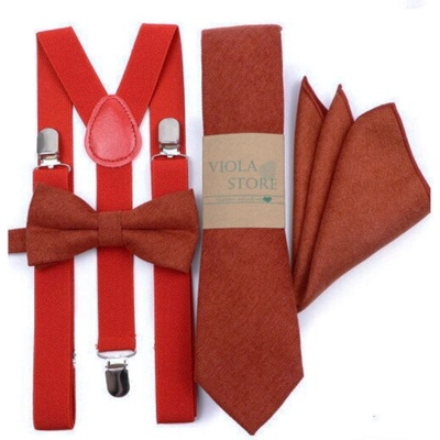 Amparo Miranda Set motýlik a traky SM776 červený