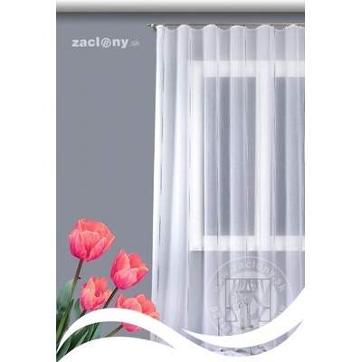 Záclona metráž 1128/810 biela 180 cm