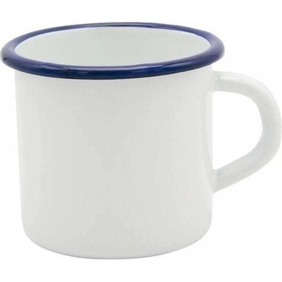 Gastro Hrnek smaltovaný bílý/modrý 224401101 350 ml