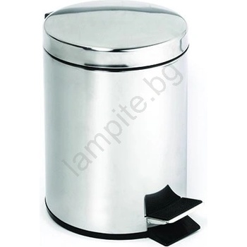 Bemeta Кош за отпадъци 30x45 см неръждаема стомана/сребрист (BD0367)